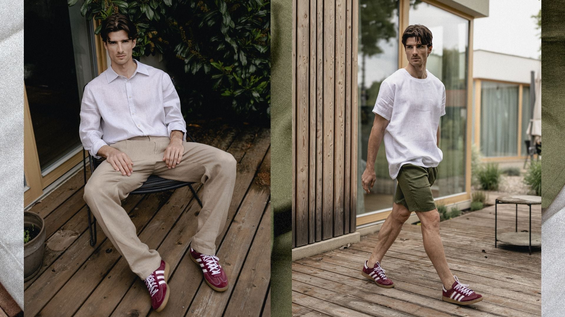 ELKA LOUNGE SS25 pánské lněné oblečení