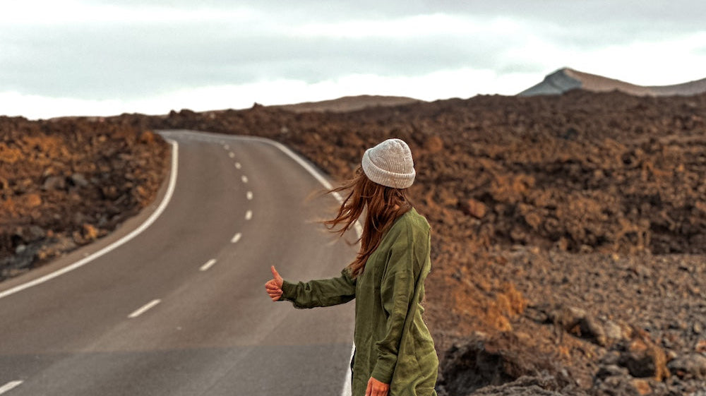 dámská lněná košile a lněné kalhoty ELKA LOUNGE