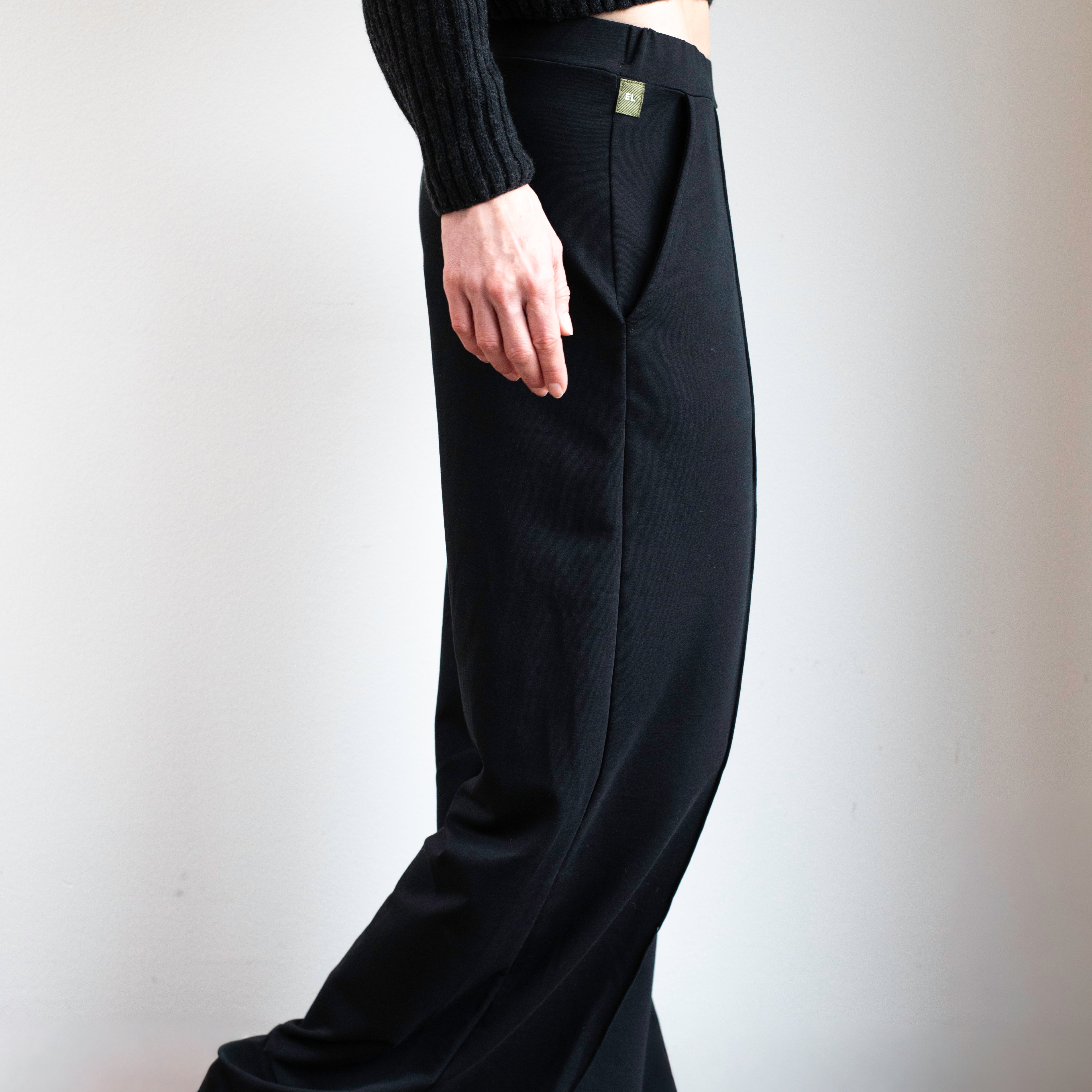 Women’s Wide-Leg Sweatpants from Organic Cotton - Regular fit