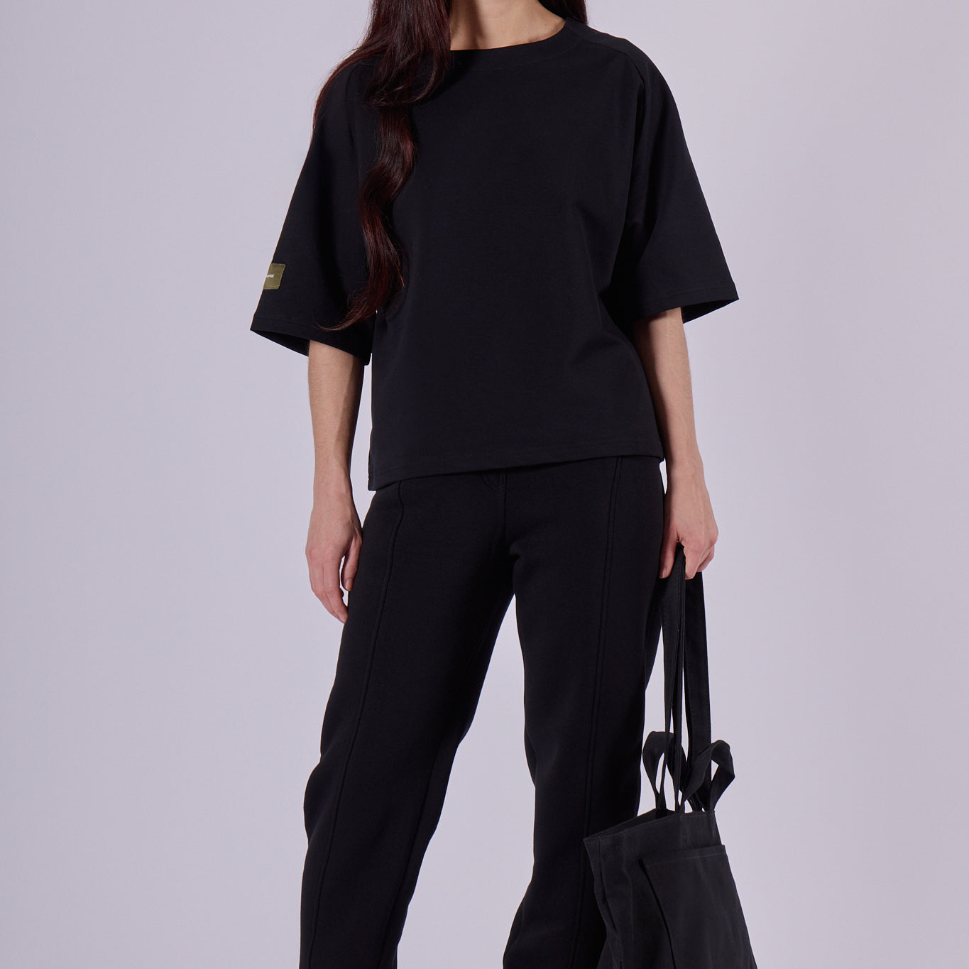 Women sweatpants organic cotton - loose fit