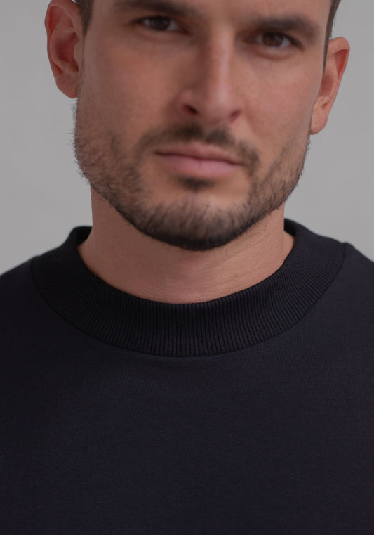 Pánská Mikina Classic Black - Loose fit