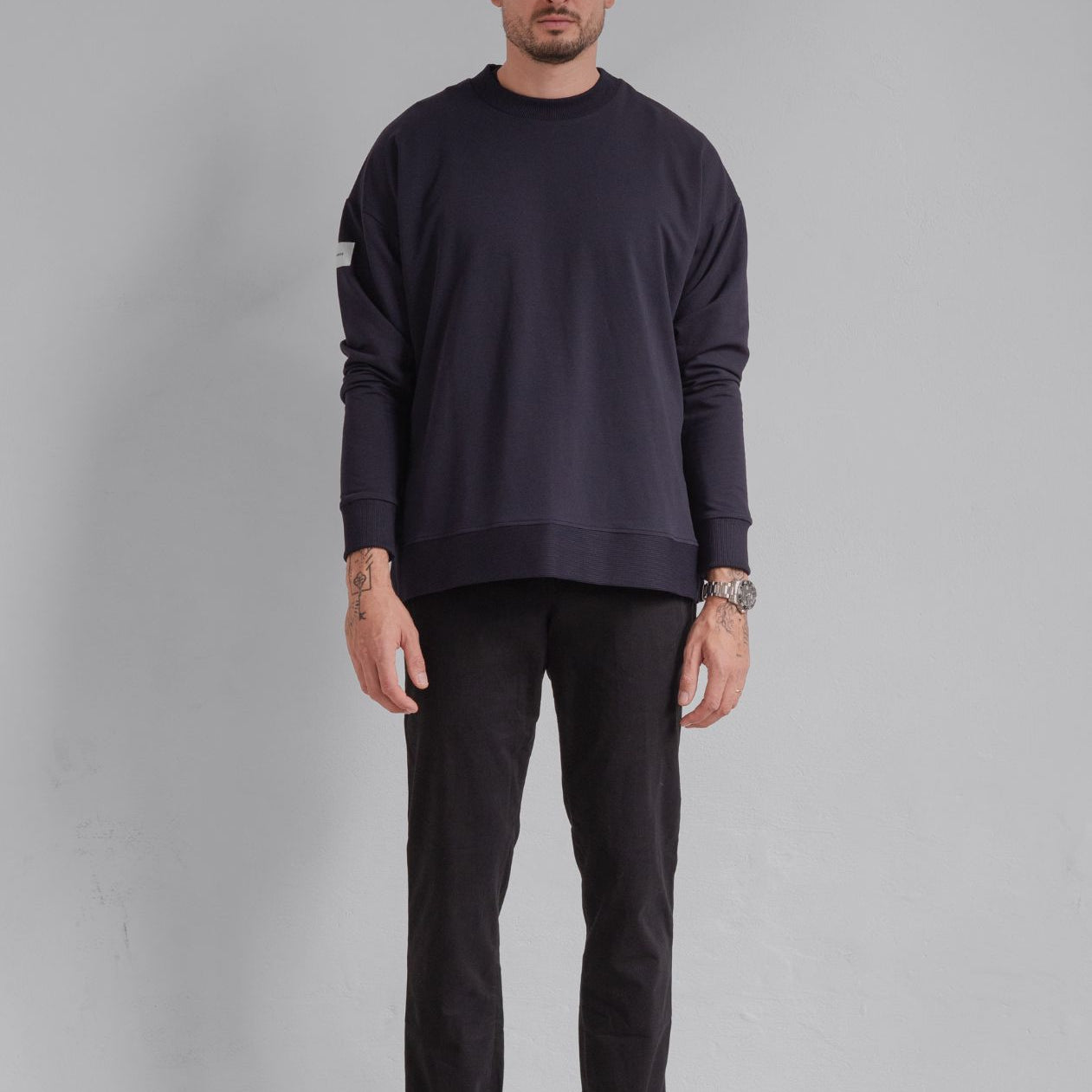 Men Sweatshirt Classic organic cotton - Loose fit