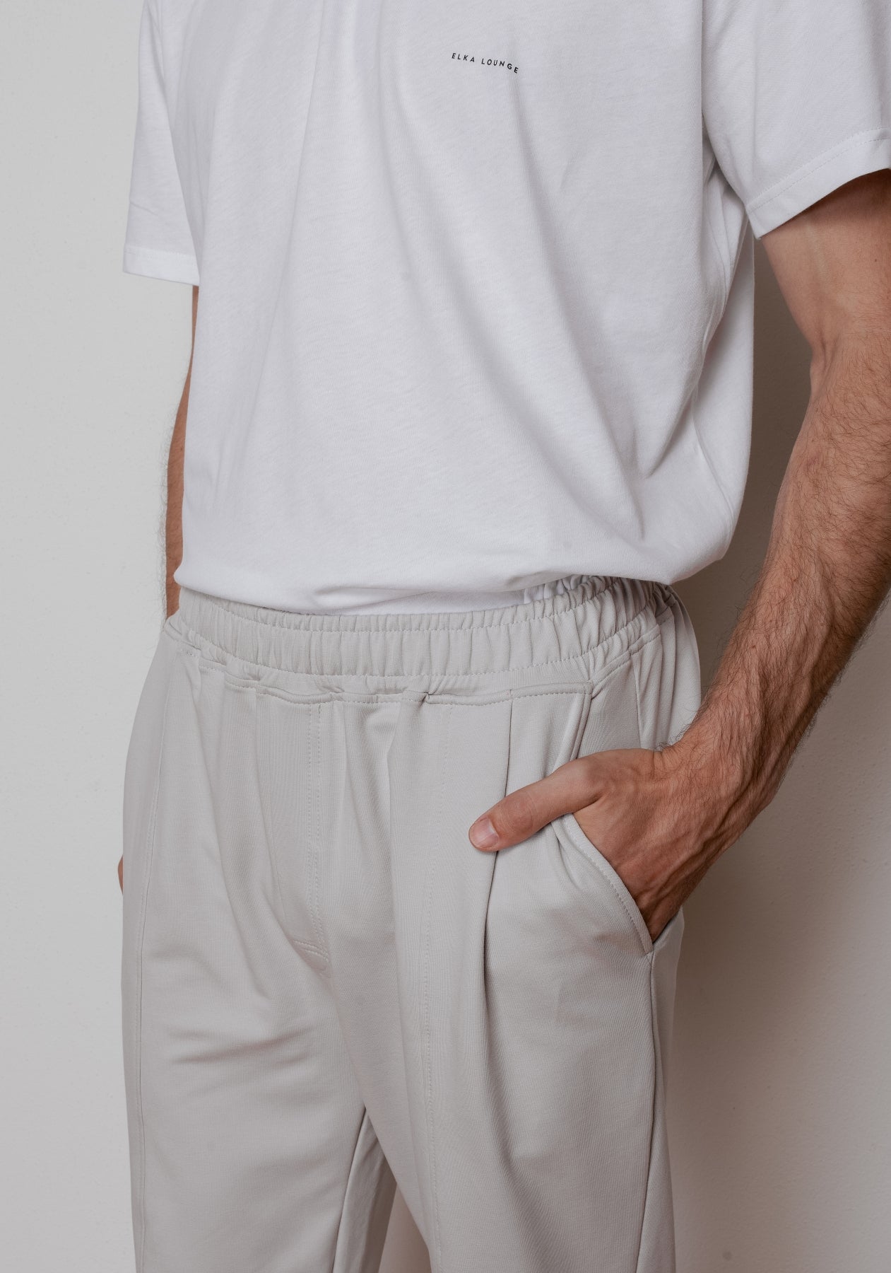 Men sweatpants organic cotton - loose fit