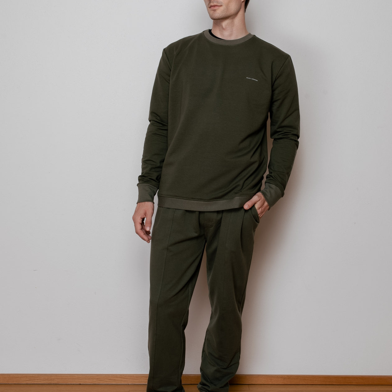 Men’s sweatshirt organic cotton Black - regular