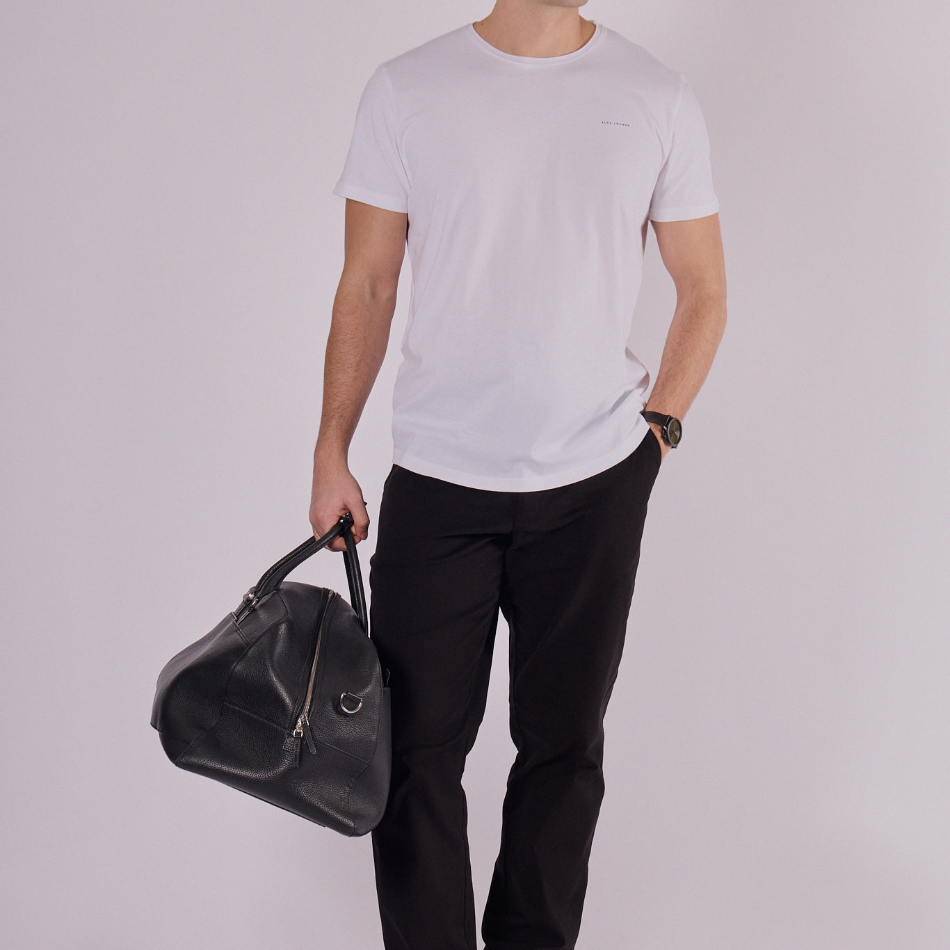 Pánské tričko z biobavlny - slim fit