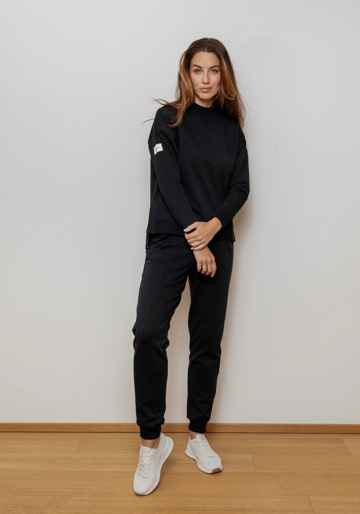 Women sweatpants organic cotton - loose fit