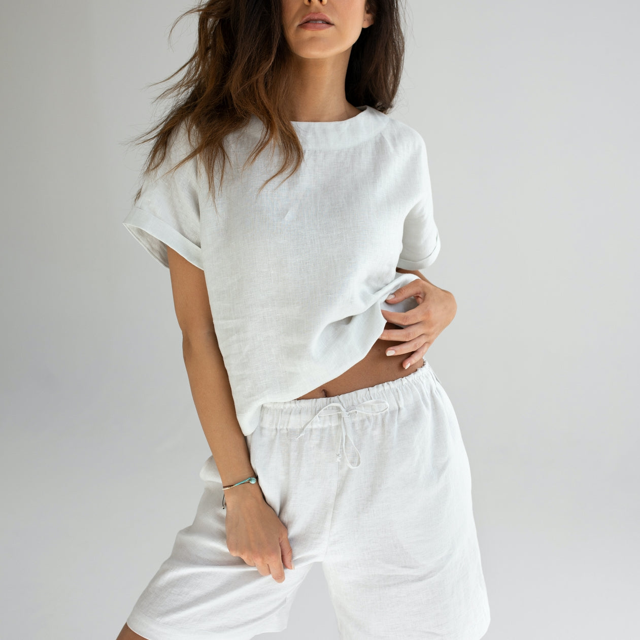 Women's linen top - loose fit