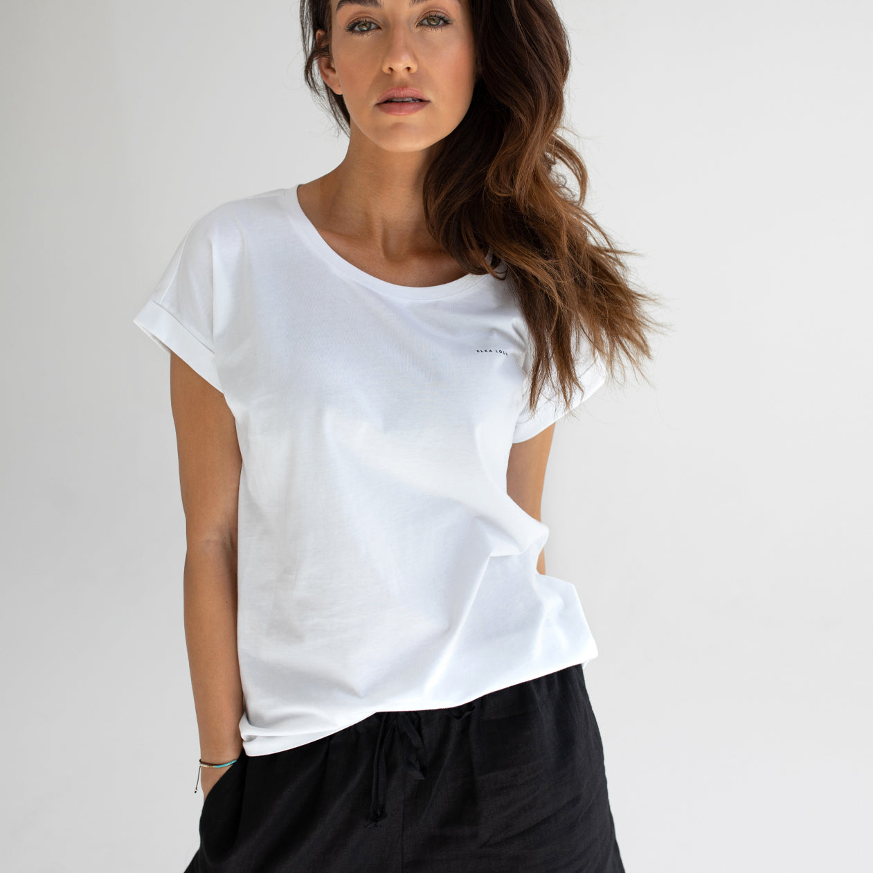 Dámské tričko z biobavlny - loose fit