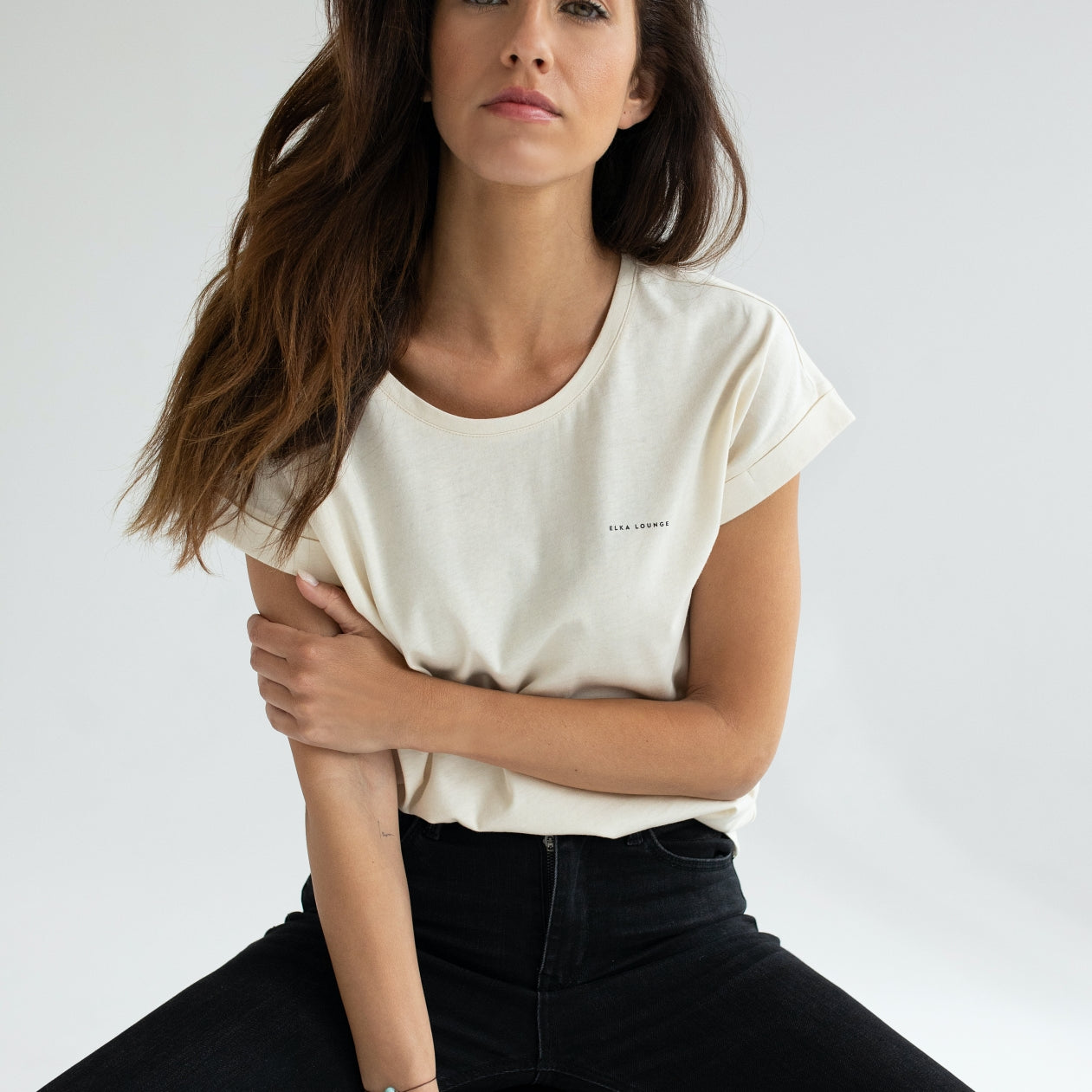 Dámské tričko z biobavlny - loose fit