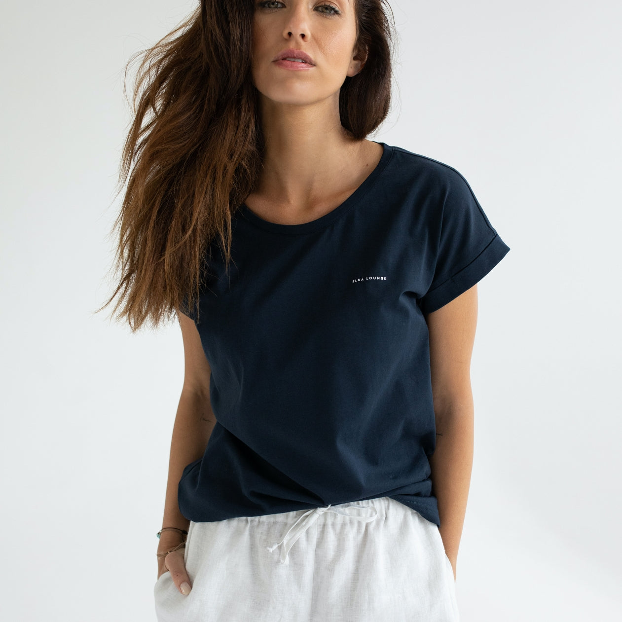 Dámské tričko z biobavlny - loose fit