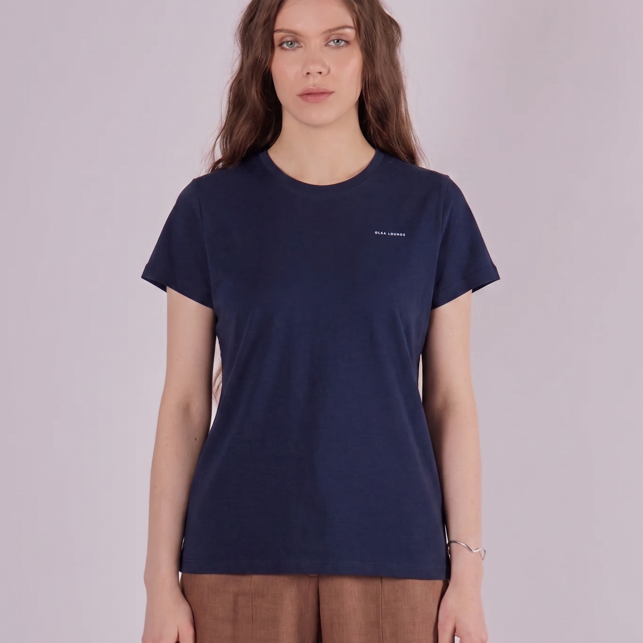Women t-shirt organic cotton - ethically made Minimalist - regular