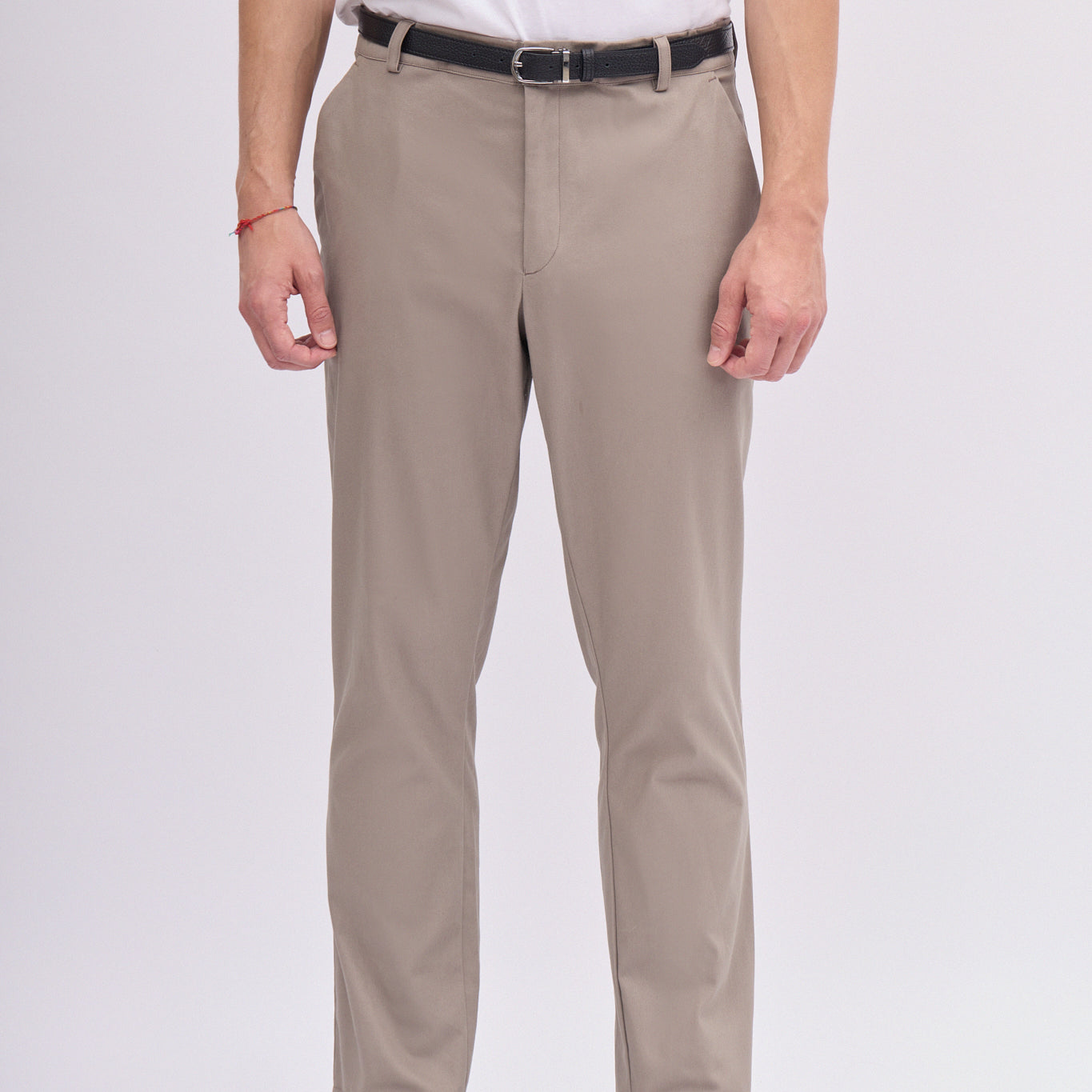 Men’s cotton chino trousers - regular fit