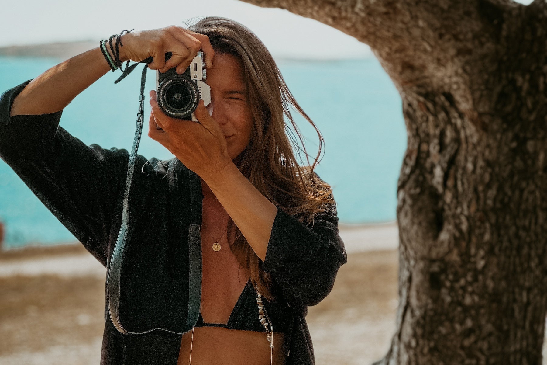 dámská lněná košile ELKA LOUNGE