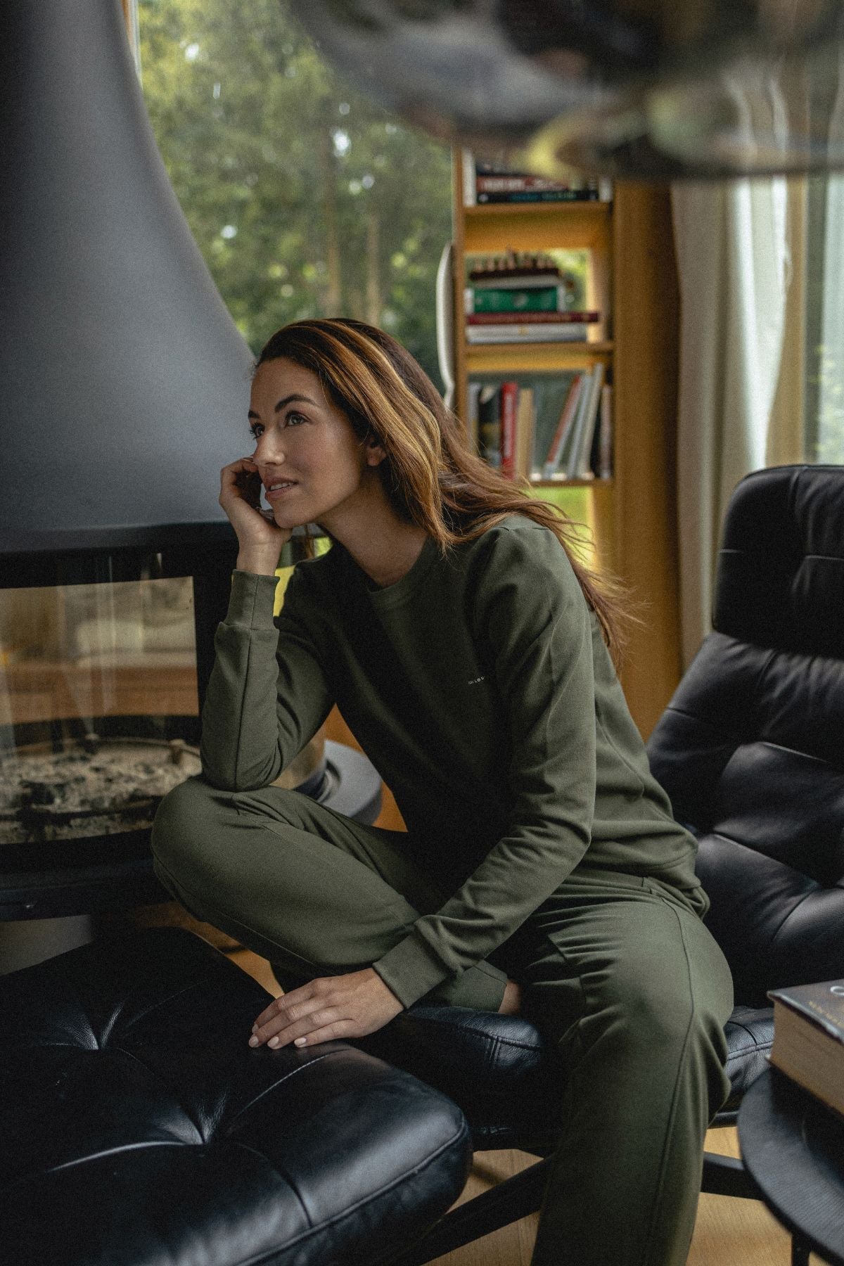 Dámské teplákové kalhoty z biobavlny