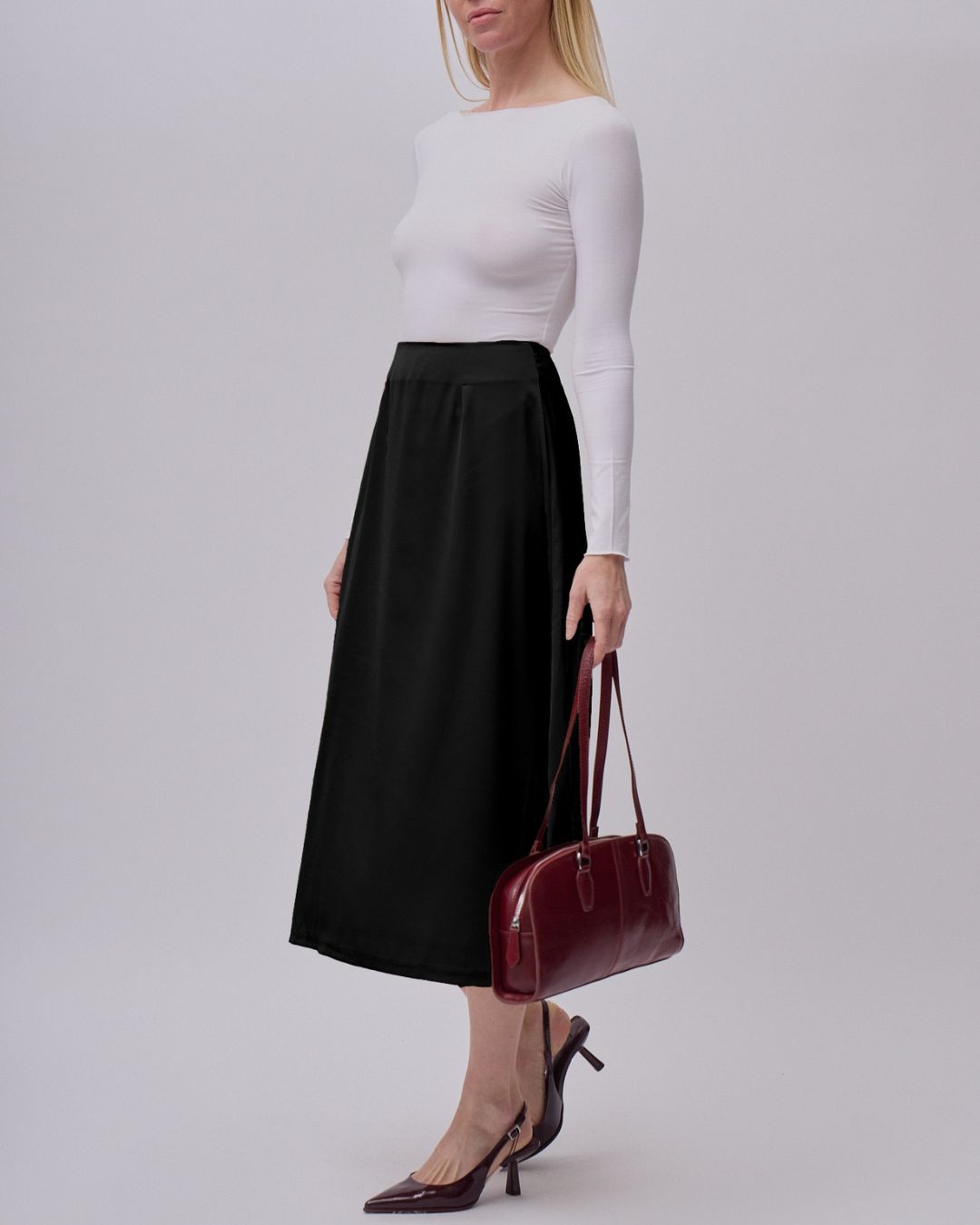 Dámské hedvábné sukně