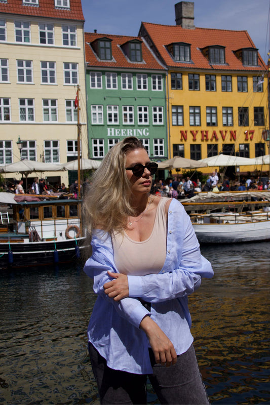 Outfit by Daniela Žáková Linen shirt