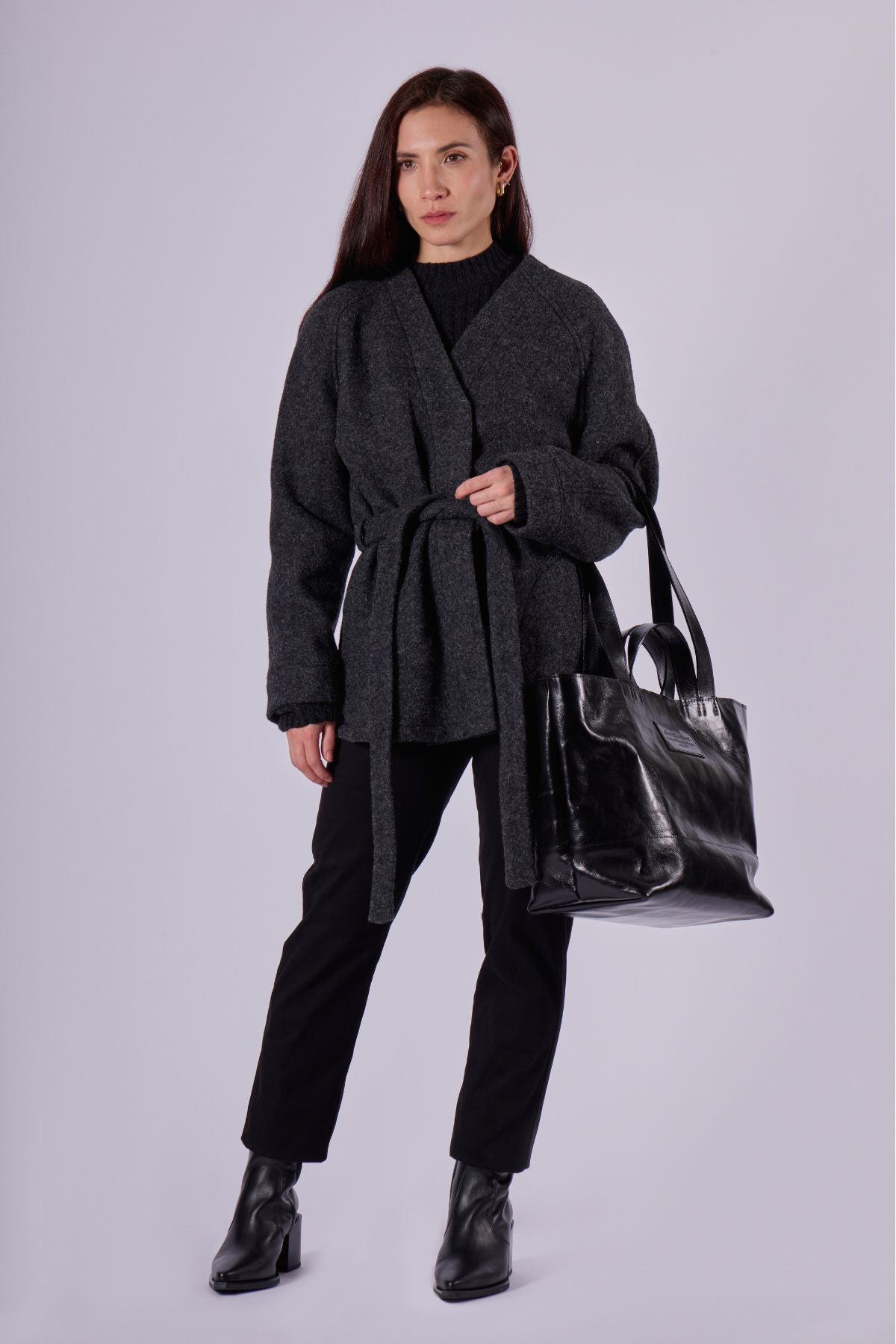 Damskie bawełniane spodnie chino - regular fit