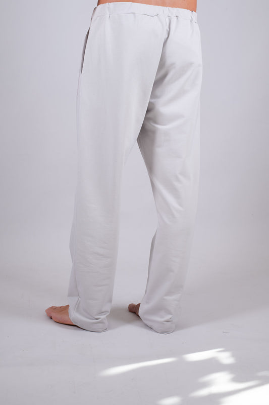 Men sweatpants wide organic cotton Straight-leg - regular fit