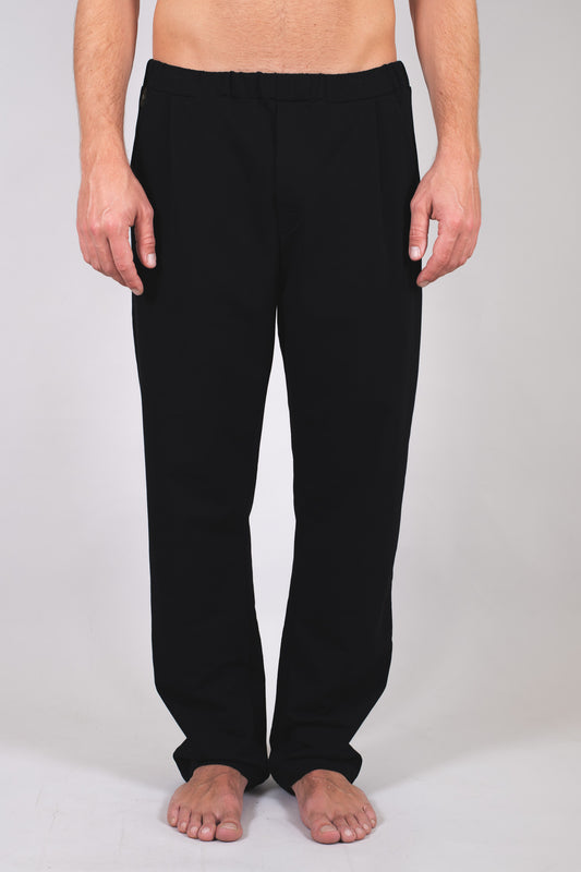 Men sweatpants wide organic cotton Straight-leg - regular fit