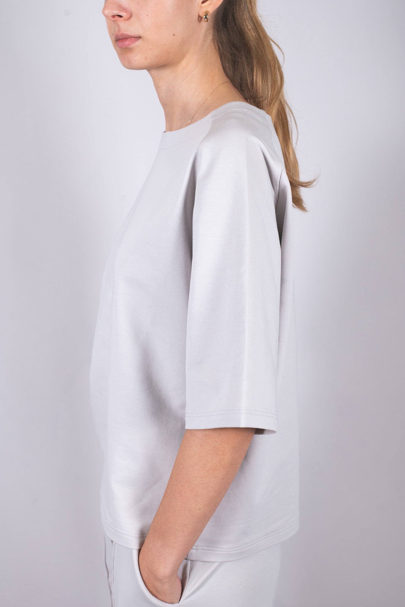 Women’s Sweatshirt T-Shirt Organic Cotton - Loose fit