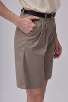 Women’s cotton wide shorts – loose fit