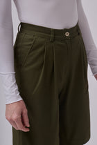 Women’s cotton wide shorts – loose fit