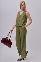 Women’s linen vest