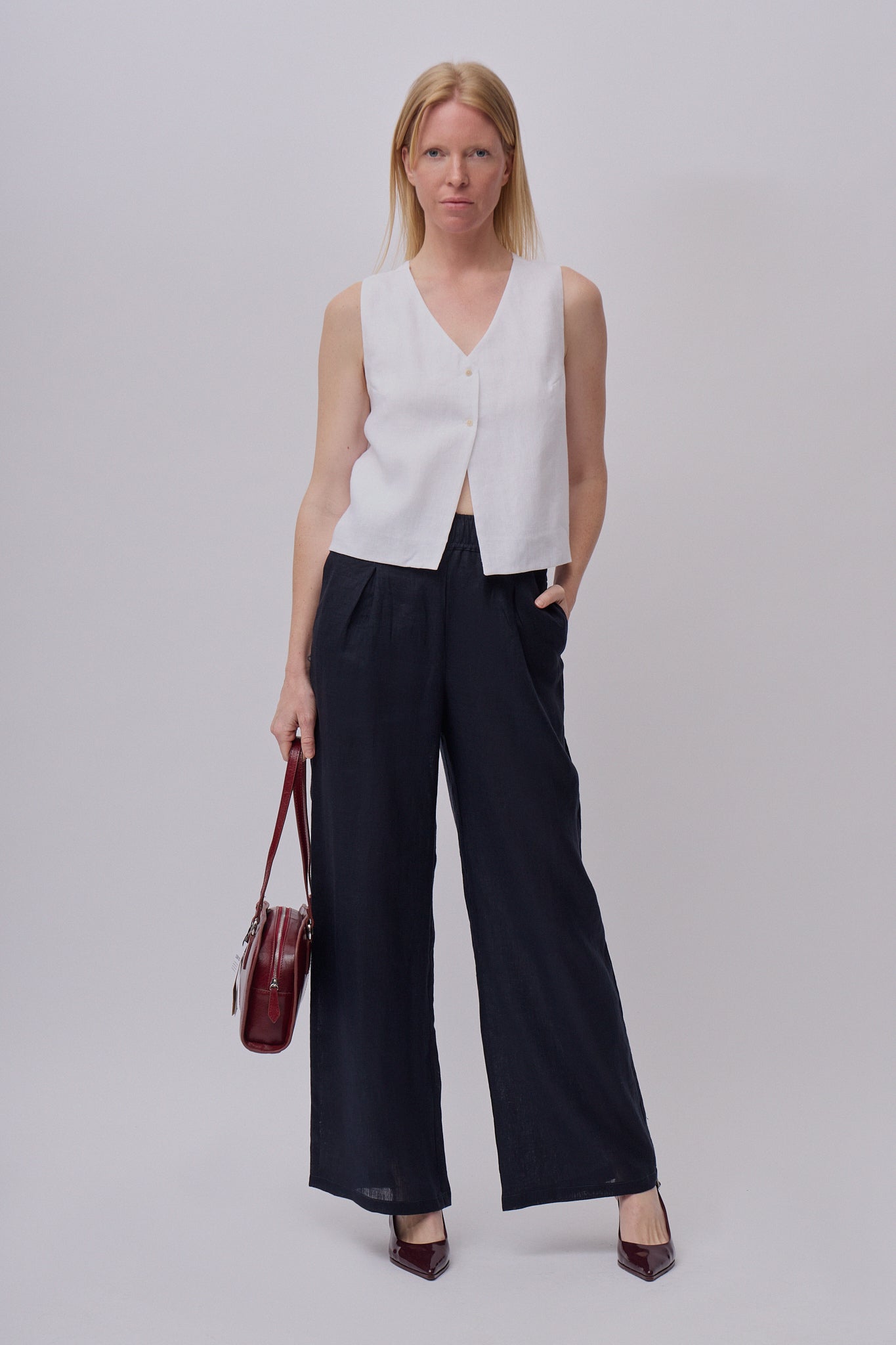 Women’s linen Beach trousers