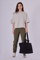 Dámský mikinový top z biobavlny - loose fit