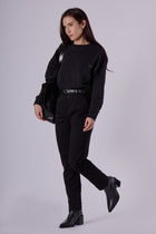 Women Sweatshirt organic cotton brushed - Oversized