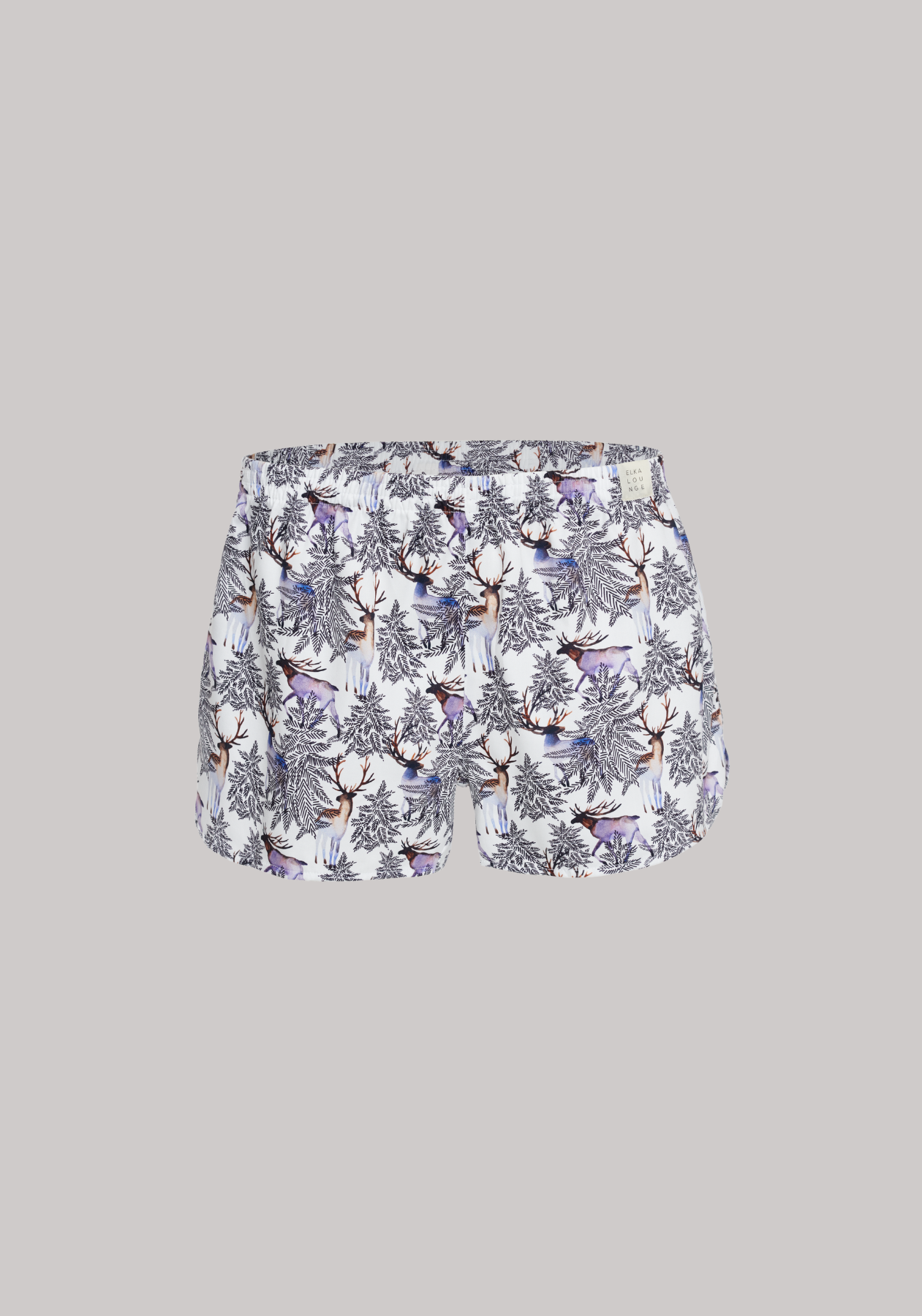 Kids Boxershorts Purple deers