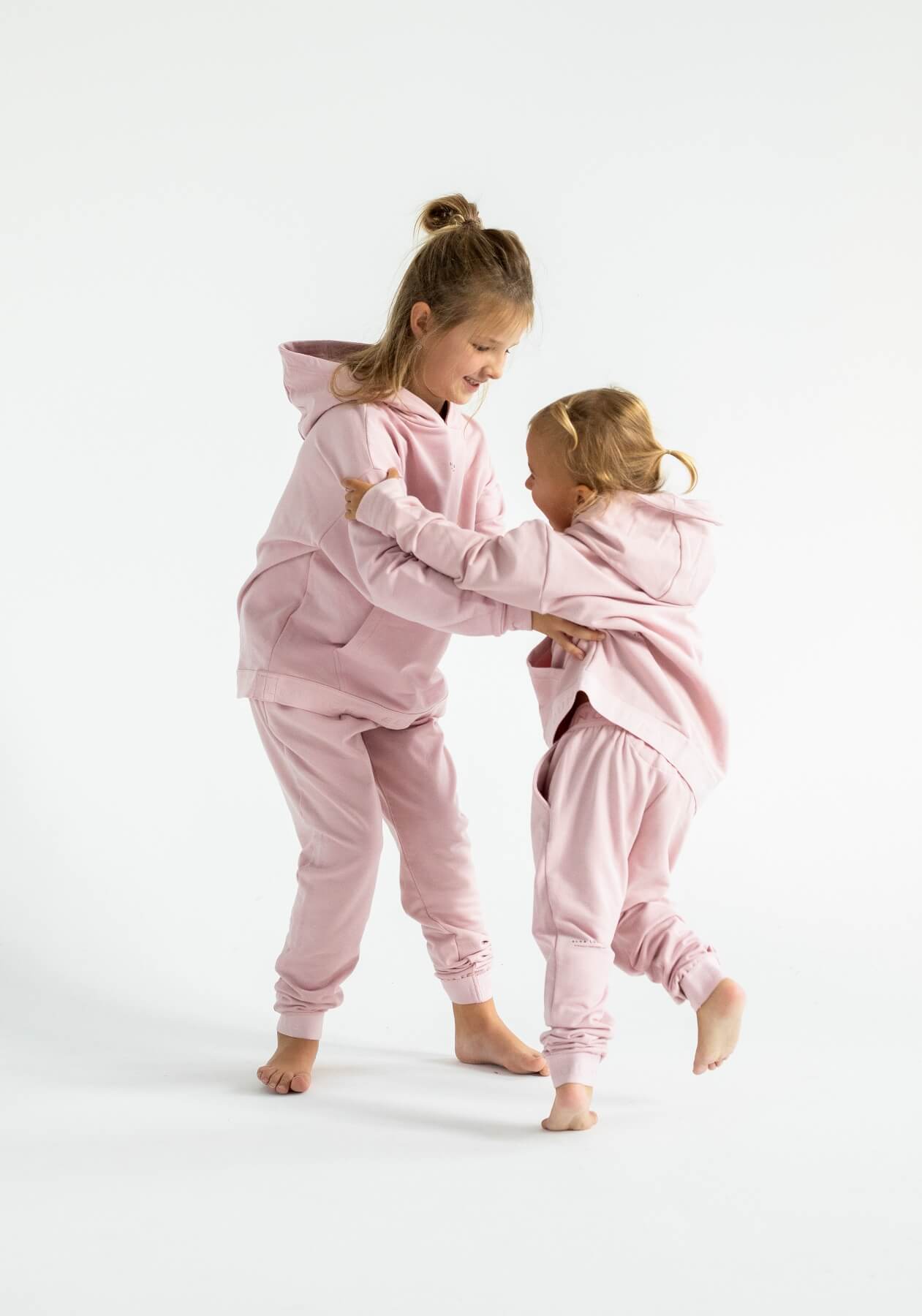 Children's bluza bawełna organiczna Bailet slipper-Pink - regular