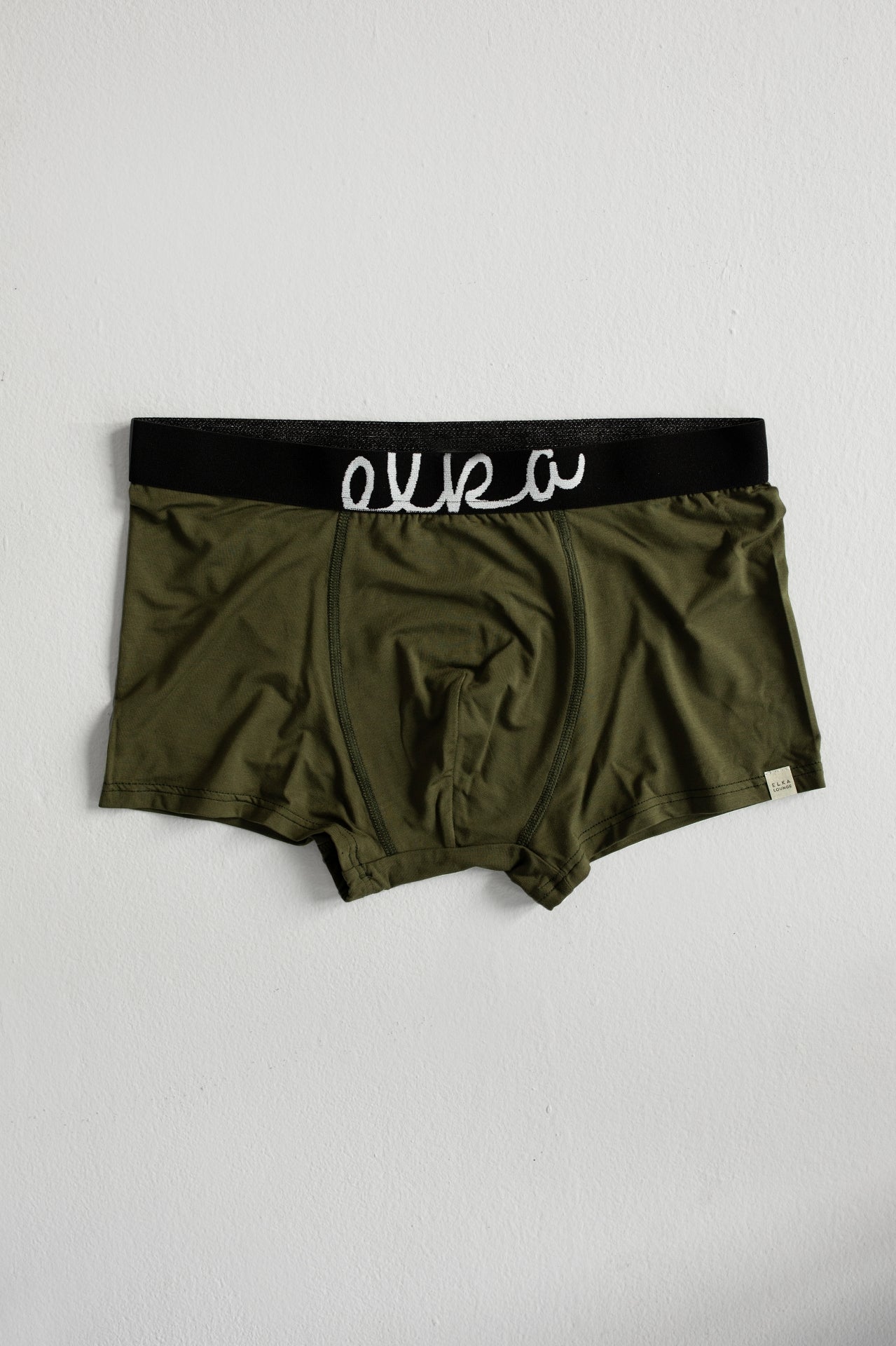 Men Boxers Khaki-black 