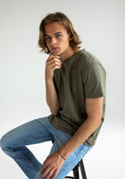 Pánské tričko z biobavlny - slim fit