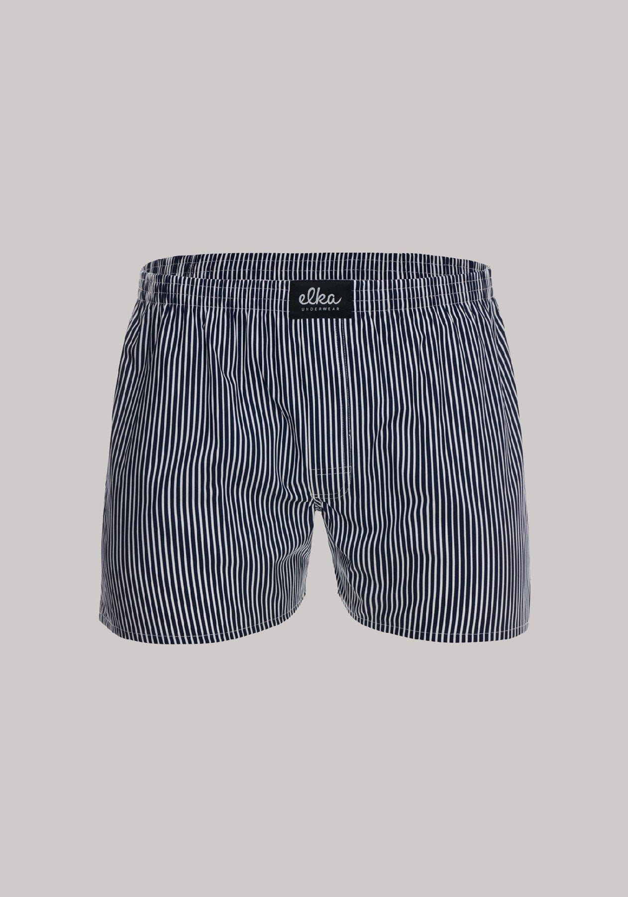 Men's shorts Dark blue with stripes