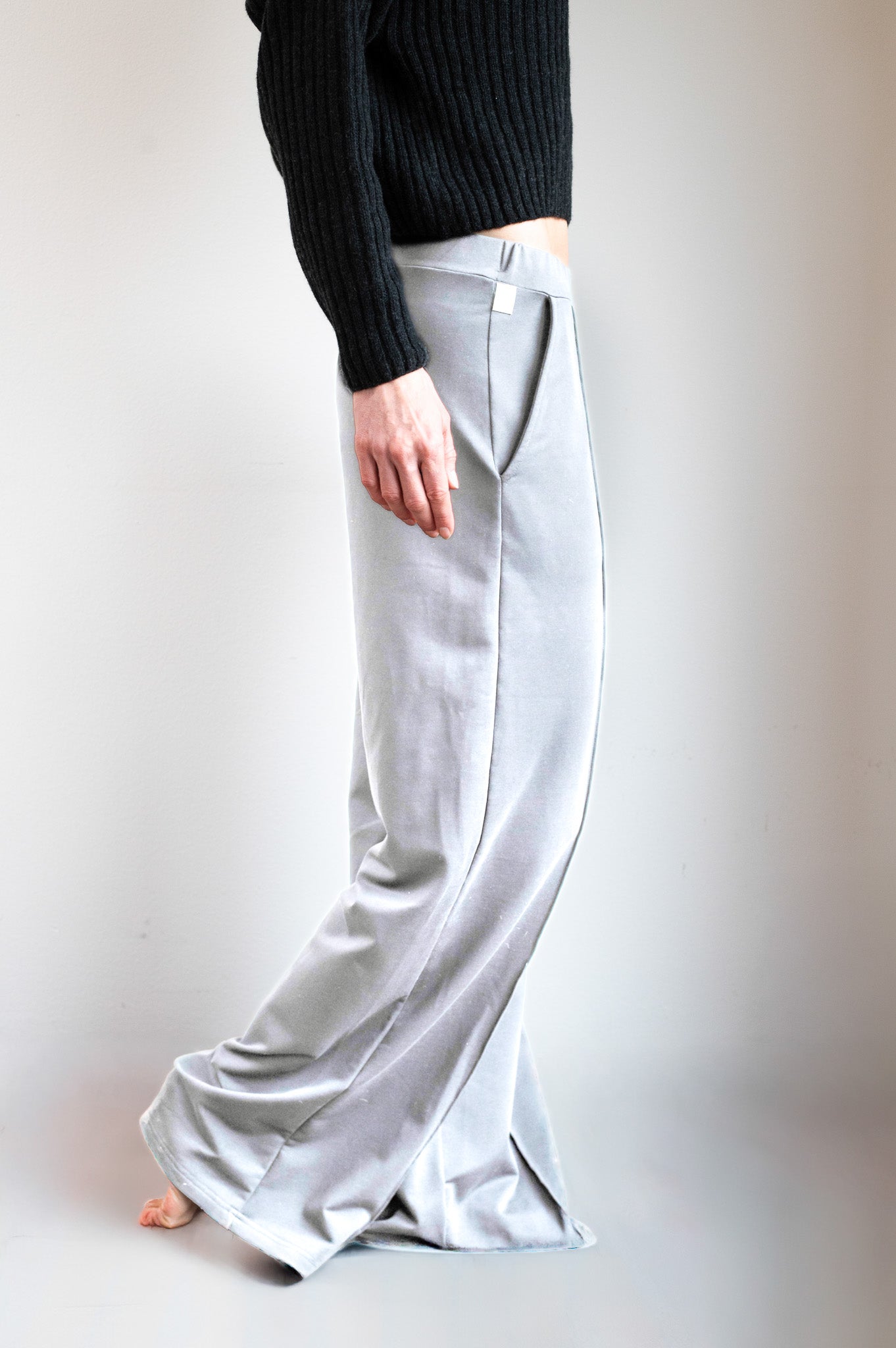 Women’s Wide-Leg Sweatpants from Organic Cotton - Regular fit