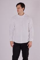 Men's flannel shirt with collar - regular fit