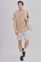 Men's regular linen t-shirt 