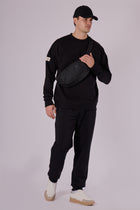 Men sweatpants organic cotton - loose fit