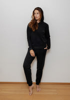 Women hoodie organic cotton brushed - regular