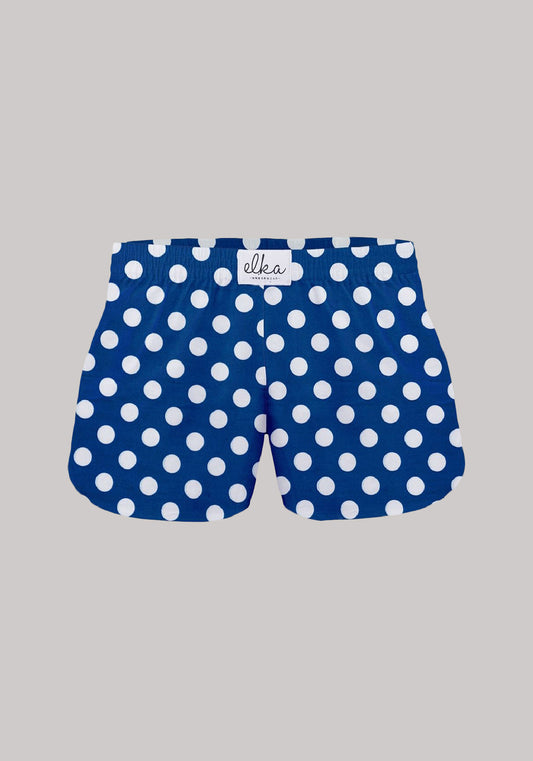 Kids Boxershorts Blue with polka dots