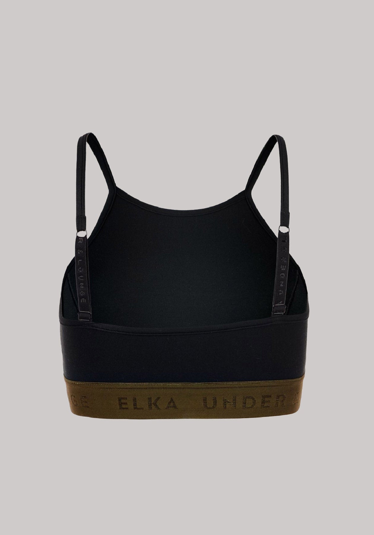 Women bra Black-khaki slimfit