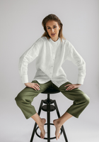 Dámská lněná košile - regular fit